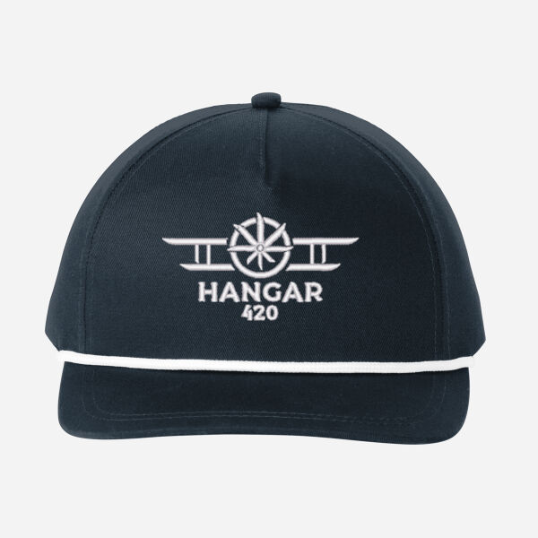 Snapback Five Panel Rope Cap Thumbnail